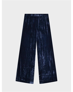 Велюровые брюки, синие Max&co