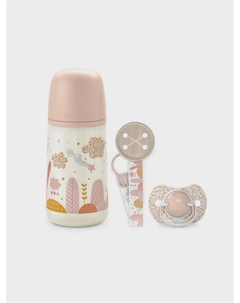 Набор Dreams:Бутылочка 270 мл, соска-пустышка 0-6 месяцев Suavinex