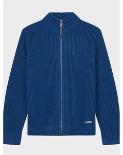 Синий кардиган из мериносовой шерсти Norveg