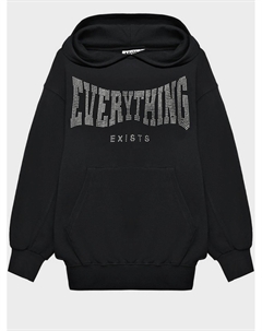 Толстовка-худи, надпись из страз Molo