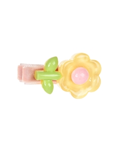 Заколка для волос цветок, желтая Rena chris