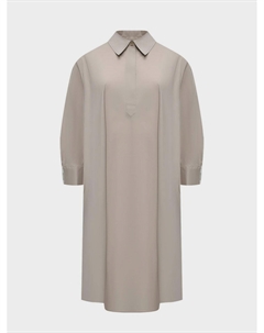 Платье-рубашка с манжетом в полоску Panicale