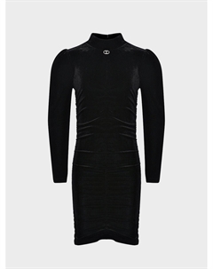 Платье из велюра, черное Twinset