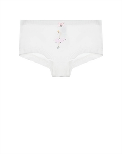Трусы-шортики с принтом лебедь-балерина Sanetta