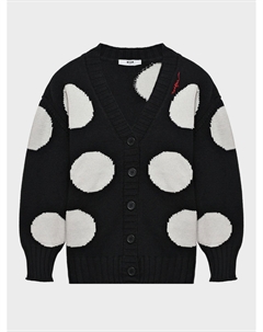 Кардиган с принтом "круги" Msgm