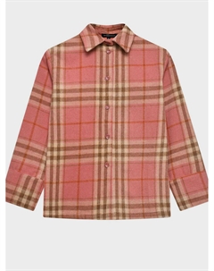 Рубашка в клетку, розовая Dan maralex