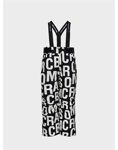 Брюки со сплошным лого, черные Marc jacobs