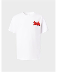 Футболка с принтом "ролики" Stella mccartney