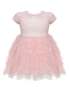 Платье с блёстками Monnalisa