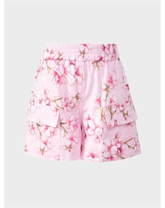 Шорты с цветочным принтом Monnalisa