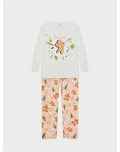 Пижама с принтом "имбирное печенье" Eirene