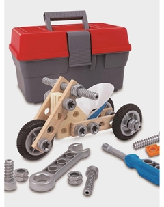 Игровой набор для сборки мотоциклов серия "Конструктор в чемоданчике" Hape