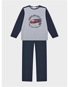 Пижама с принтом "самолет" Story loris