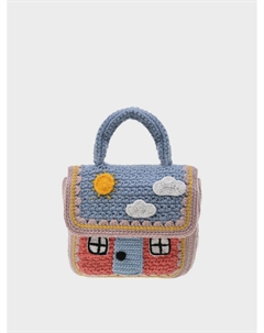 Сумка вязаная в форме домика Stella mccartney