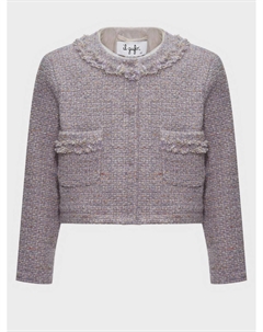 Твидовый жакет, лиловый Il gufo