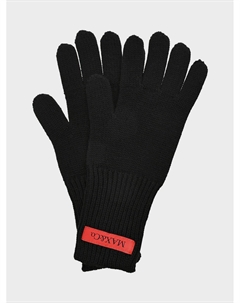 Перчатки из смесовой шерсти, черные Max&co