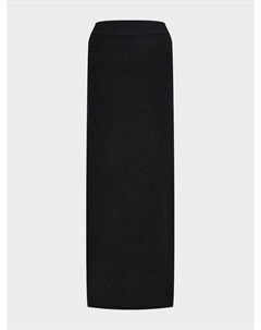 Кашемировая юбка миди, темно-серая Arch4