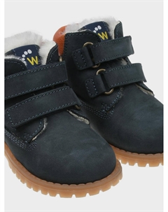 Синие ботинки с меховой подкладкой Walkey