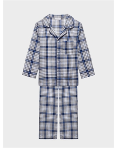 Фланелева пижама в клетку Story loris