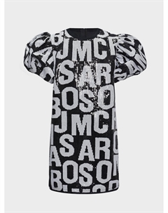 Платье в пайетках со сплошным лого Marc jacobs