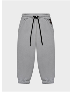 Спортивные брюки с поясом на кулиске, серые Dan maralex
