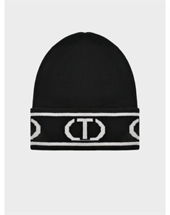 Шапка с белым лого Twinset