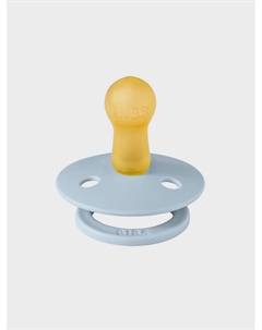 Пустышка латексная Colour, Baby Blue, 6+ мес Bibs