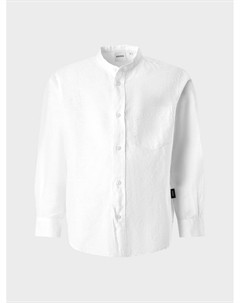 Рубашка с воротником-стойкой, белая Aspesi