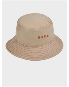 Панама с оранжвеым лого Msgm