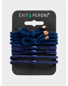 Синие резинки для волос Evita peroni