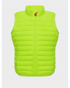 Стеганый жилет желтого цвета Save the duck