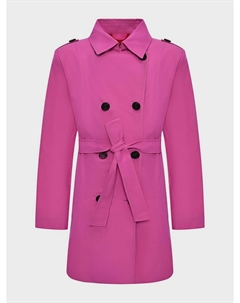 Двубортный розовый плащ Max&co