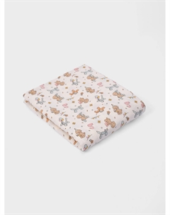 Плед с принтом игрушек 120х120 см Jan&sofie