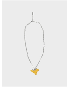 Колье с подвеской, желтый дракончик Tais