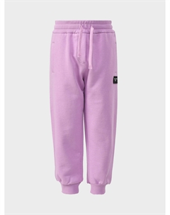 Спортивные брюки с лого, лиловые Dolce&gabbana