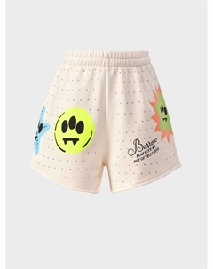 Трикотажные шорты со стразами Barrow