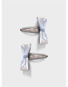 Заколки для волос клик-клак, голубые Tais