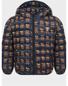 Куртка с принтом "медведи" Guess