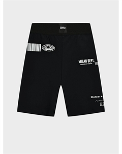 Велосипедки с принтом штрихкод Dolce&gabbana