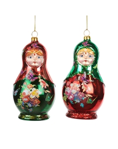 Подвеска Матрешка, 2 вида в ассортименте, 14 см Goodwill