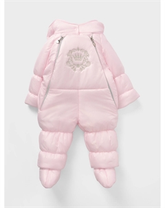 Розовый комбинезон с капюшоном Jan&sofie