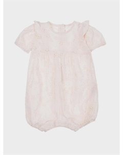 Светло-розовый песочник с оборкой Tartine et chocolat