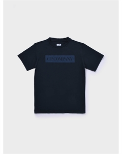 Футболка, принт плашка с лого C.p. company