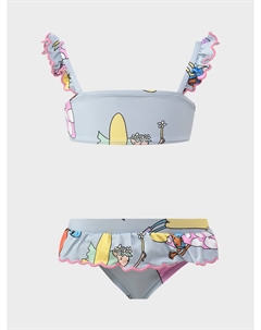 Купальник раздельный топ+трусы, принт феи Stella mccartney