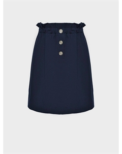 Юбка в рубчик, синяя Dan maralex