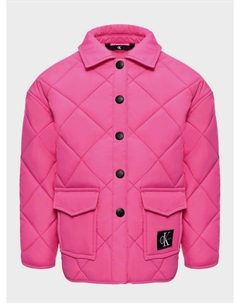 Стеганая куртка, розовая Calvin klein