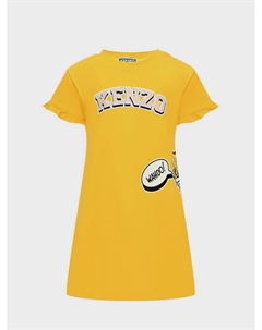 Платье А-силуэта с лого Kenzo