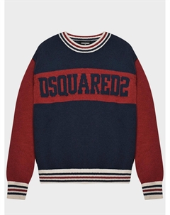Джемпер в стиле color block Dsquared2