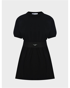 Платье с эластичным поясом Dolce&gabbana