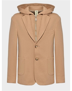 Пиджак с капюшоном, бежевый Nupkeet